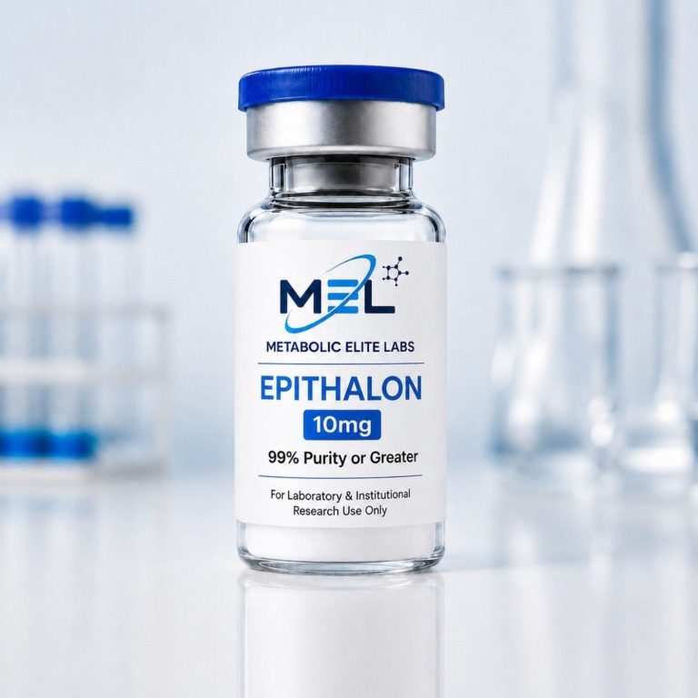 Epithalon 10 mg research product, 10 Vials, Metabolic Elite Labs